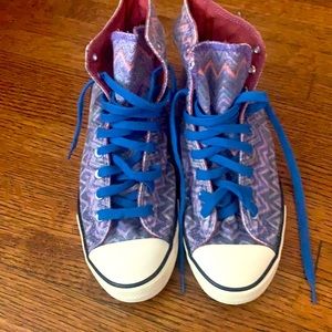 Missoni Converse High Top Sneakers